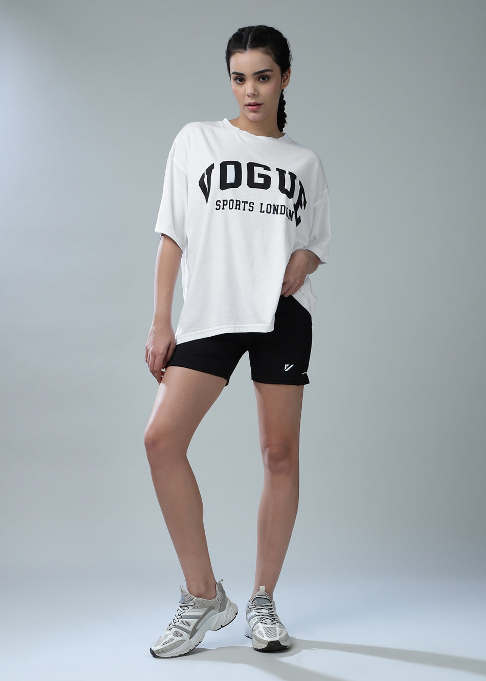 Loose Fit Luxury Tee White