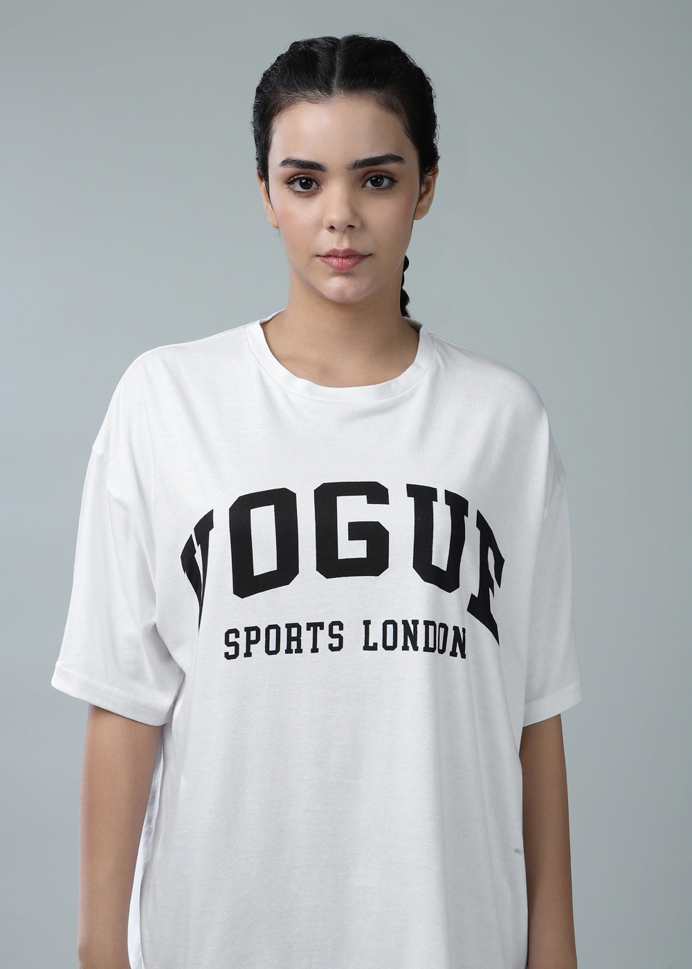 Loose Fit Luxury Tee White