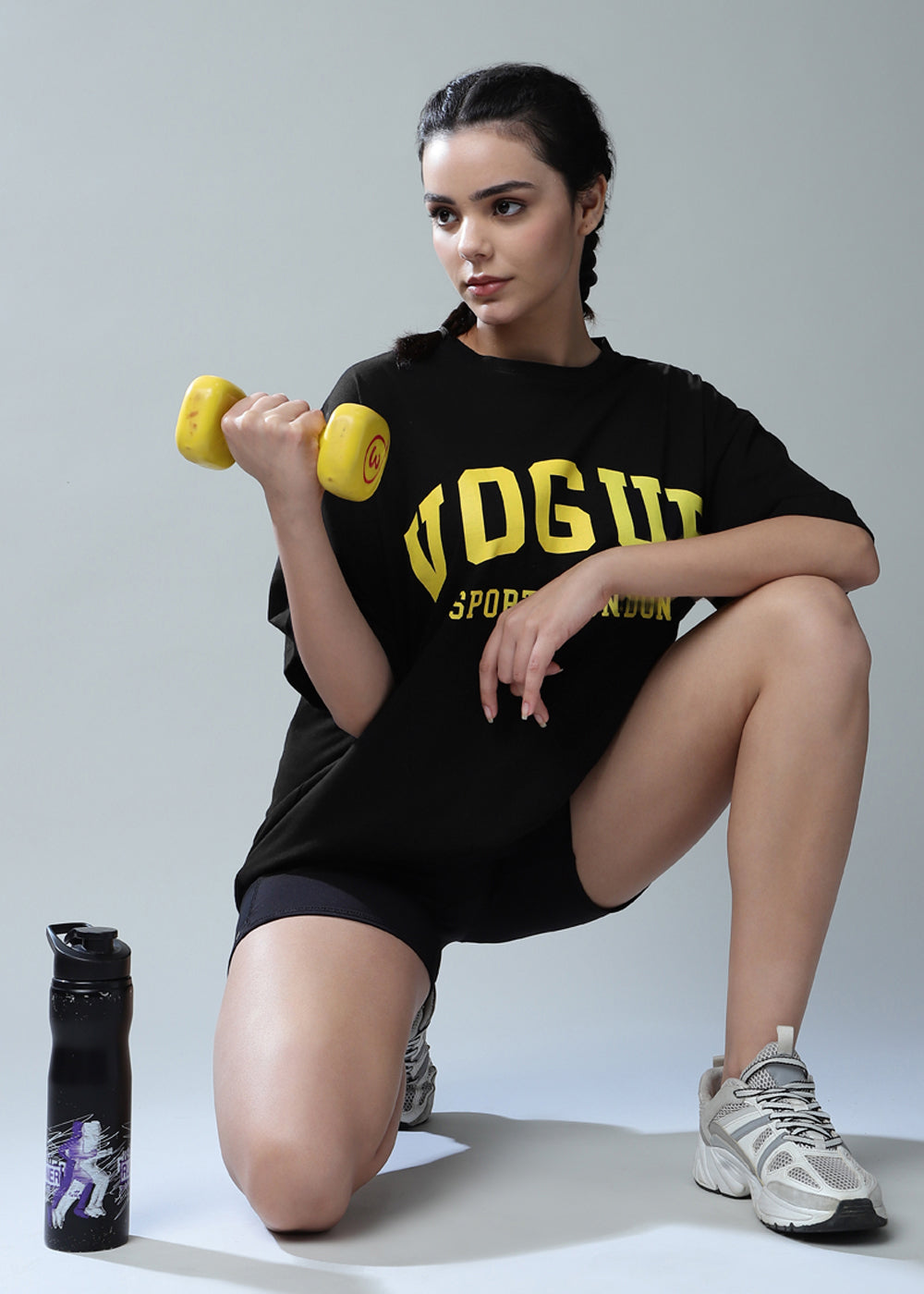Loose Fit Luxury Tee Black