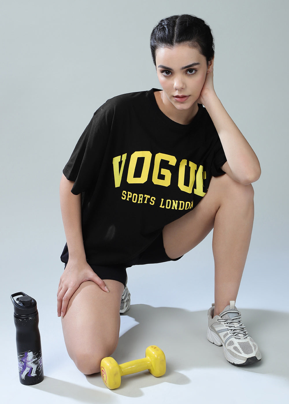 Loose Fit Luxury Tee Black