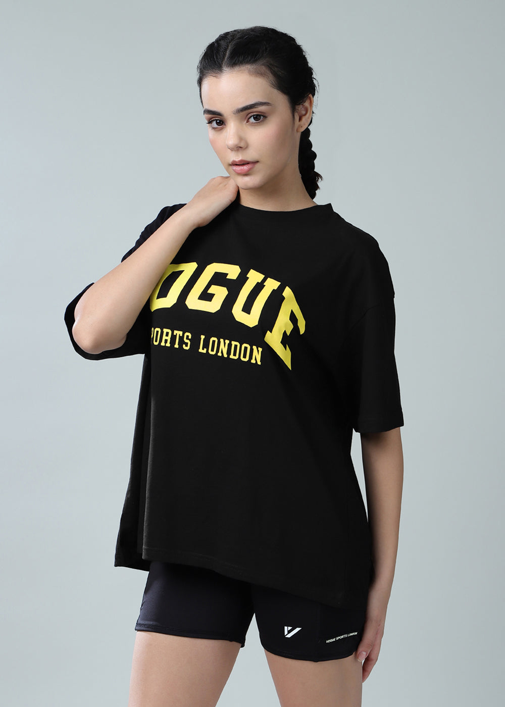 Loose Fit Luxury Tee Black
