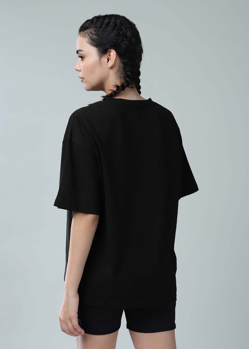 Loose Fit Luxury Tee Black