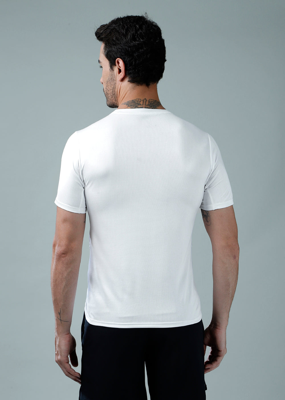 Half Sleeve Tee White