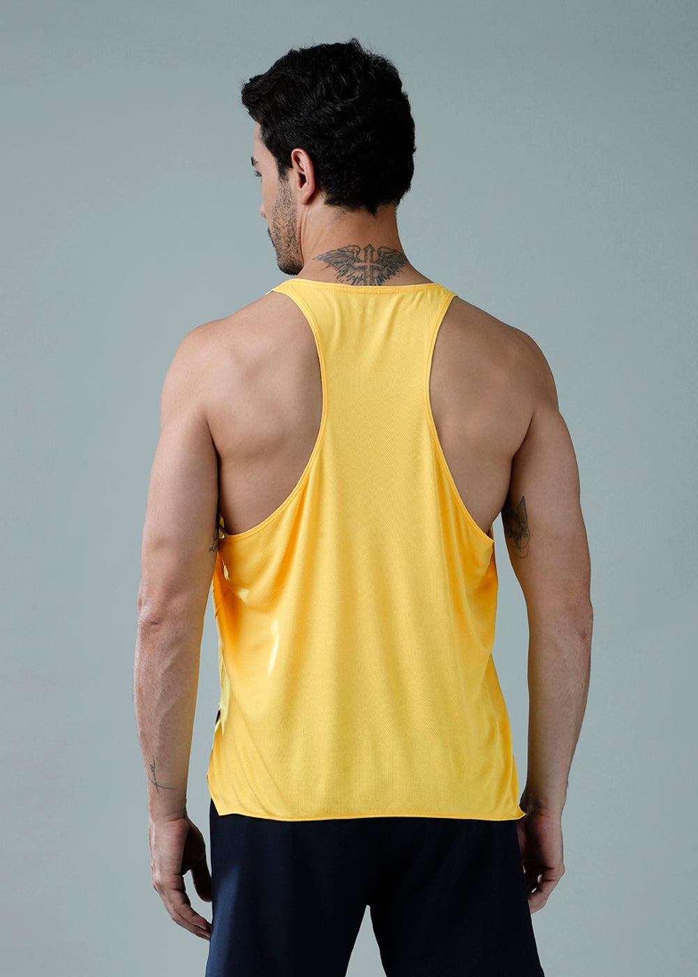 Racer Back Vest Yellow