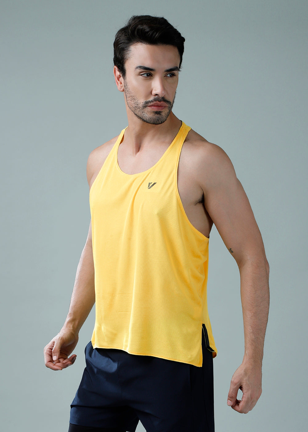 Racer Back Vest Yellow