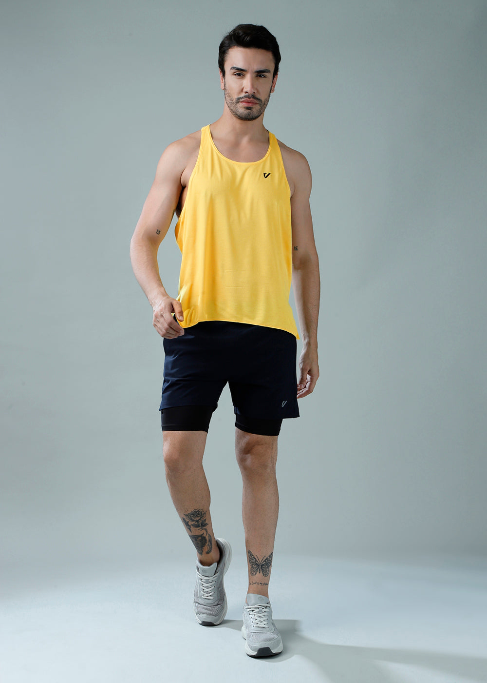 Racer Back Vest Yellow