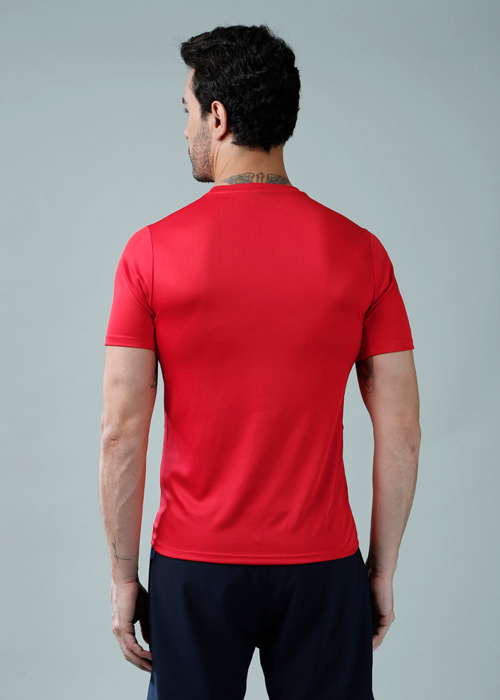 Half Sleeve Tee Red