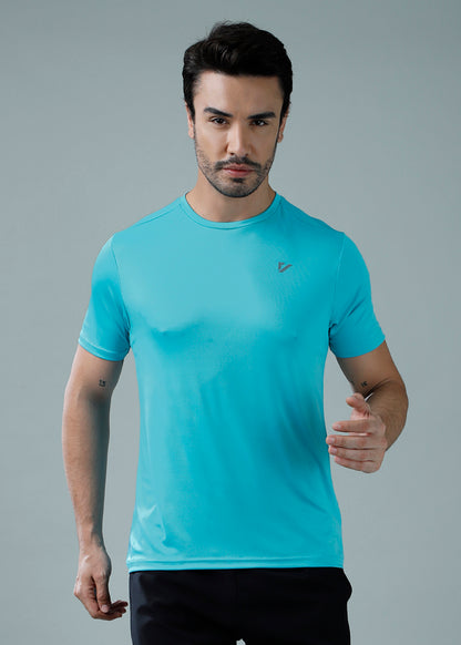 Half Sleeve Tee Turquoise