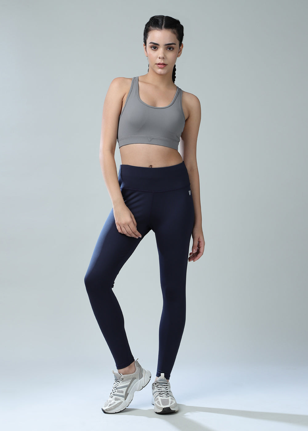 Active Premium Sports Bra Grey