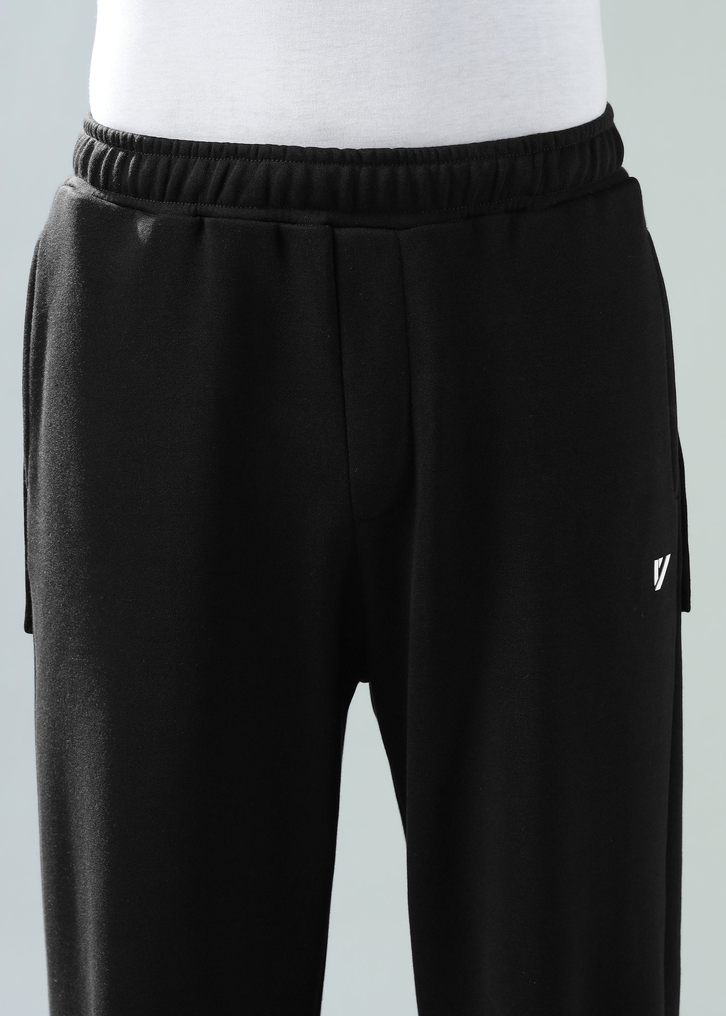 Loose Fit Track Pants Black
